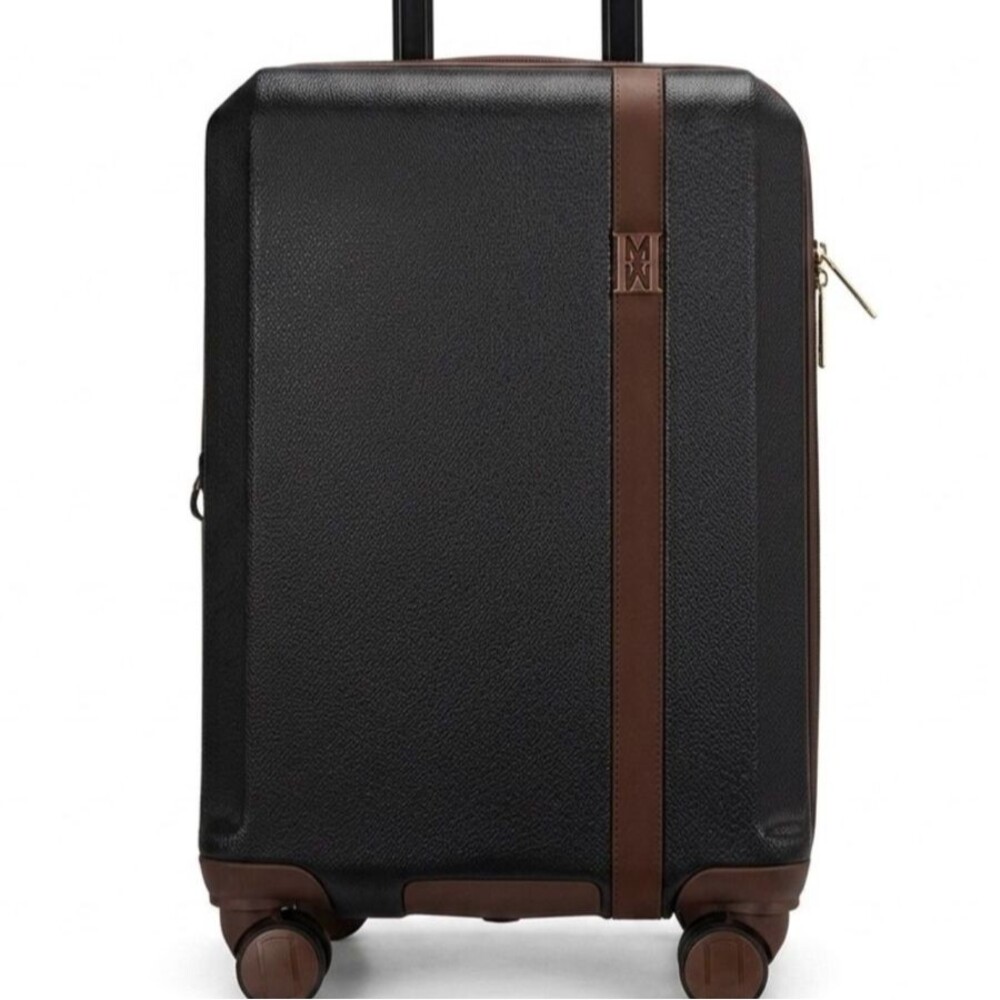 Elle Luxe Journey 1 Piece Expandable Retro Spinner Rolling carry on Luggage